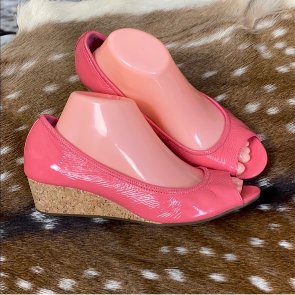 Cole Haan Nike Air pink patent pumps 9b